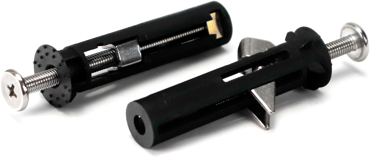 Meaferks Toilet Hinges Kit - 2Pcs Heavy Duty Adjustable Replacement
