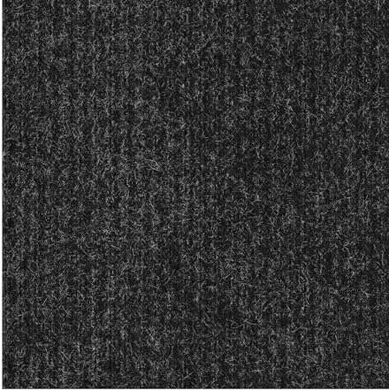 Ottomanson 27 x 910 Black Hallway Runner