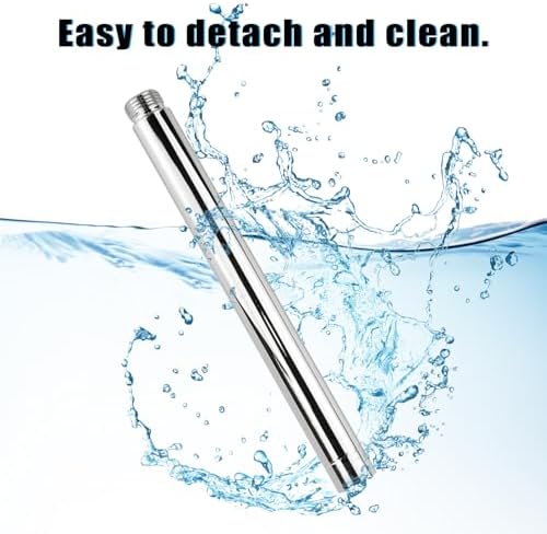Flylin 8 Inch Shower Extension Tube with G12 Threads