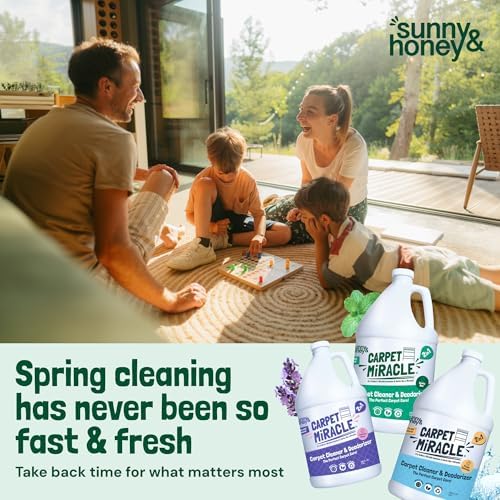 Sunny Honey Carpet Cleaner Shampoo 32 Fl Oz Spring Mint