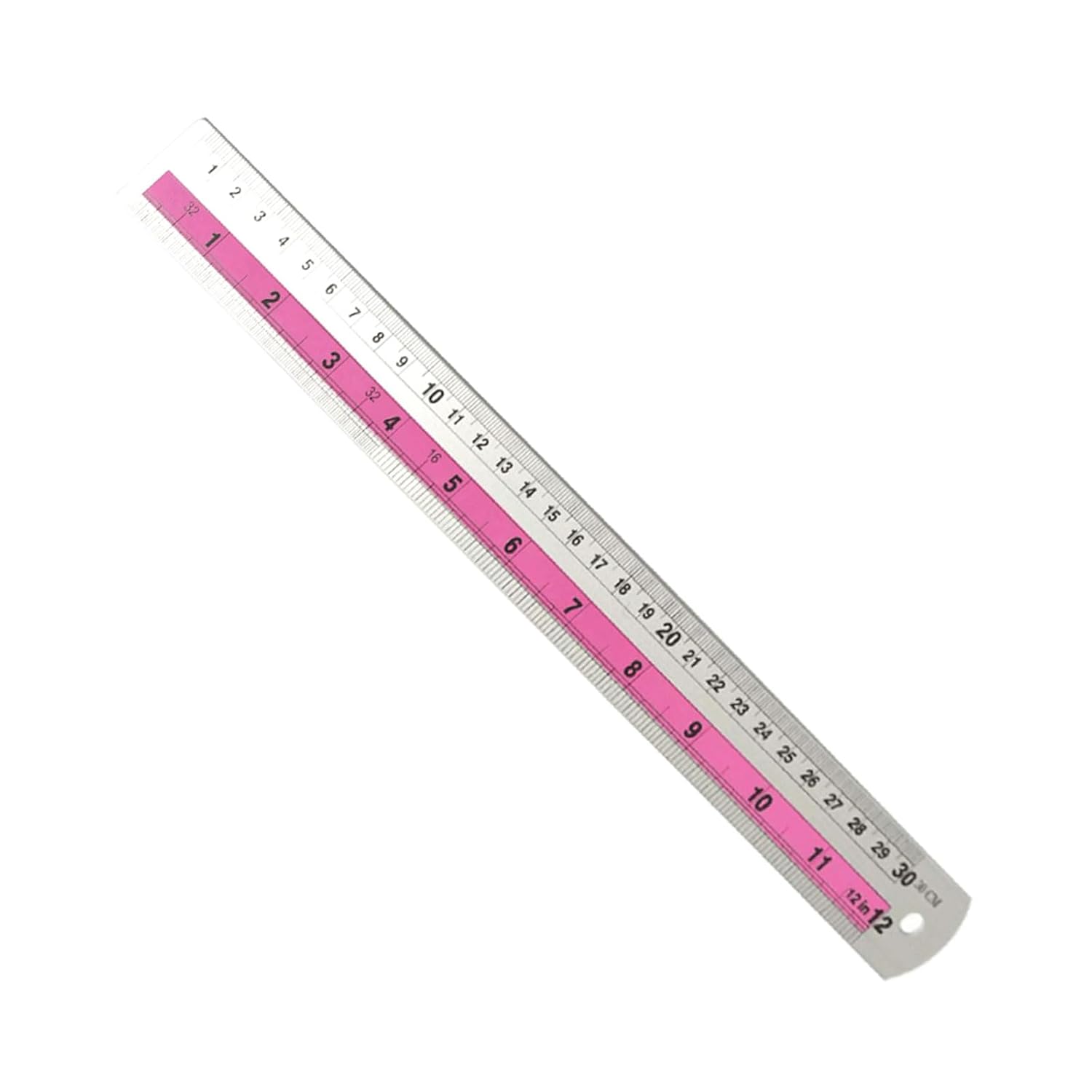 RGYBAO Metal Straight Edge Ruler - Double Side Metric