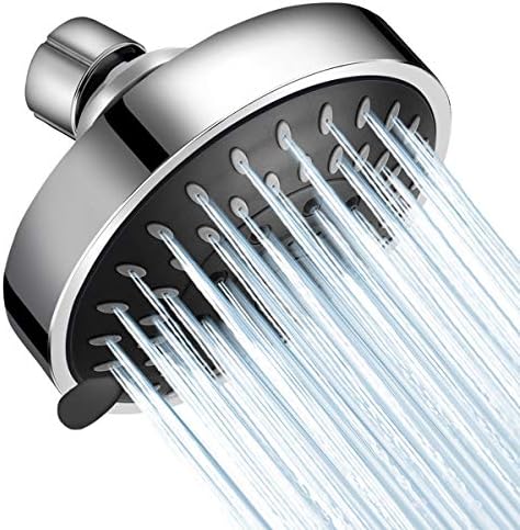 WarmSpray High Pressure 5-Setting Fixed Showerhead