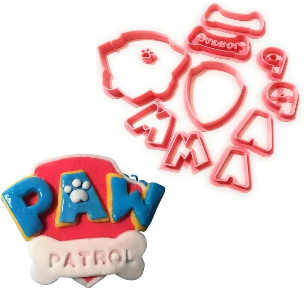 T3D 11pcs Paw Cookie Cutters for Baking and Fondant