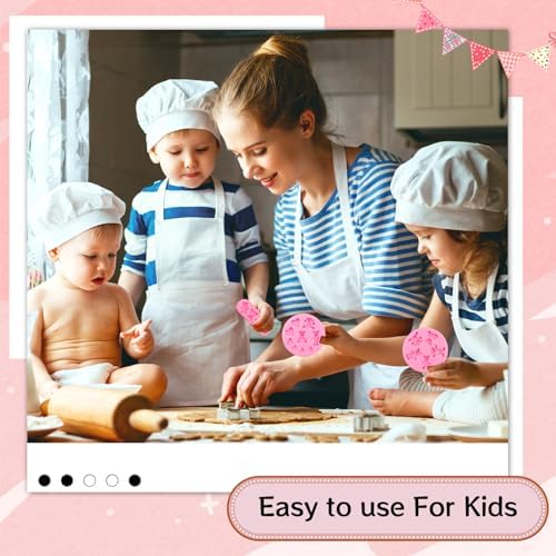 MEMOVAN 3pcs Bear Silicone Fondant Molds for Cake Decorations