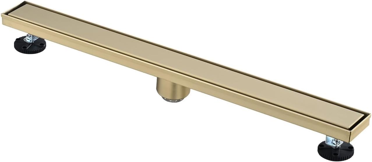 TREATLIFE HOME 30-Inch Linear Shower Drain with Hair Strainer 1