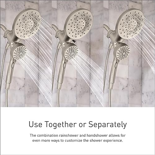 Moen Magnetix 25 GPM Chrome Handheld Rain Shower Head 2-in-1 Combo