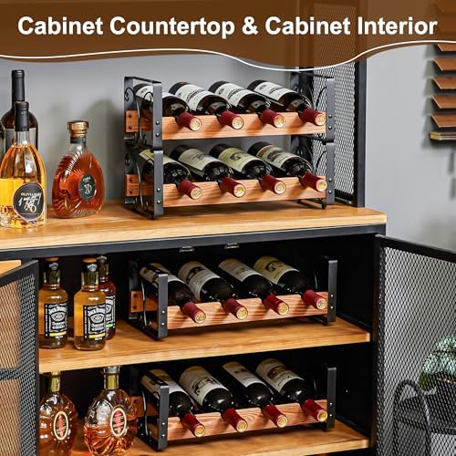X-cosrack 3-Tier Wine Rack for Inside Cabinet