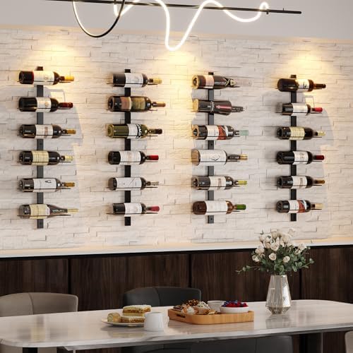 X-cosrack 24 Bottles Wall Mounted Wine Rack