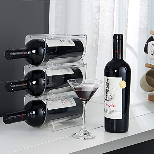 Cheeren 2 Pack Stackable Wine Bottle Holder