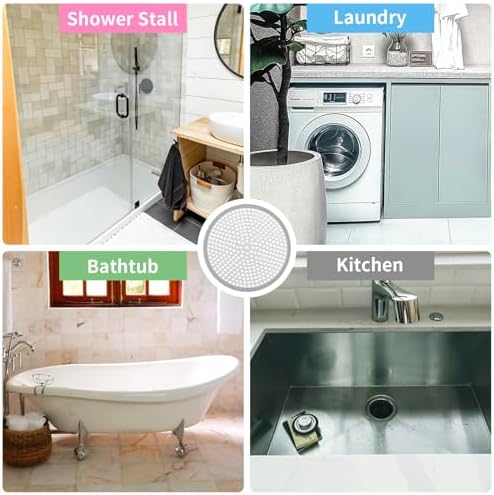 Ohtomber 2PCS 472 Shower Hair Catcher