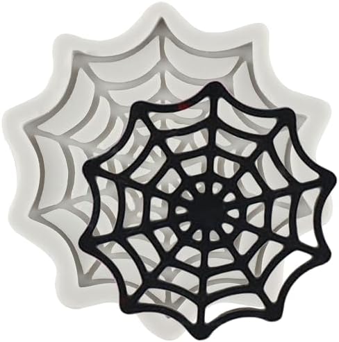 Halloween Spider Web Fondant Silicone Mold