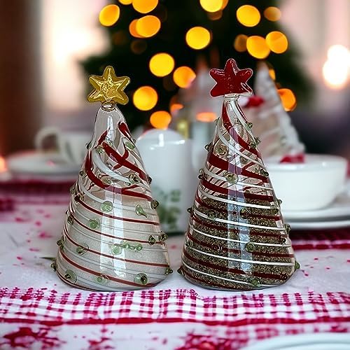 Gift Essentials Christmas Tree Salt Pepper Shakers Set