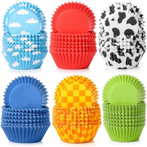 Vesici 900 Count Cartoon Game Cupcake Liners