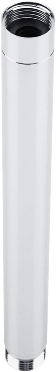 SALALIS 8 Inch Chrome Shower Arm Extension Pipe