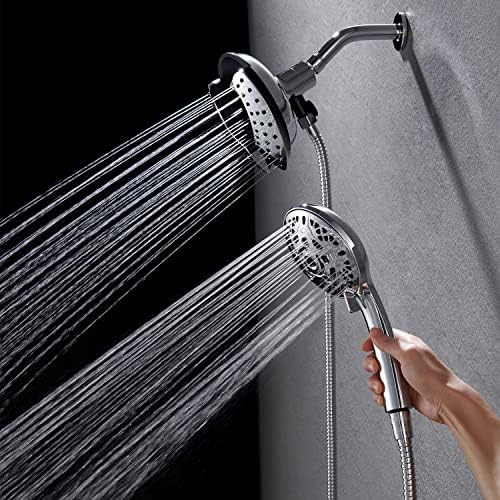 INAVAMZ 2-IN-1 High Pressure Handheld Shower Head with 59 Rotatable Hose