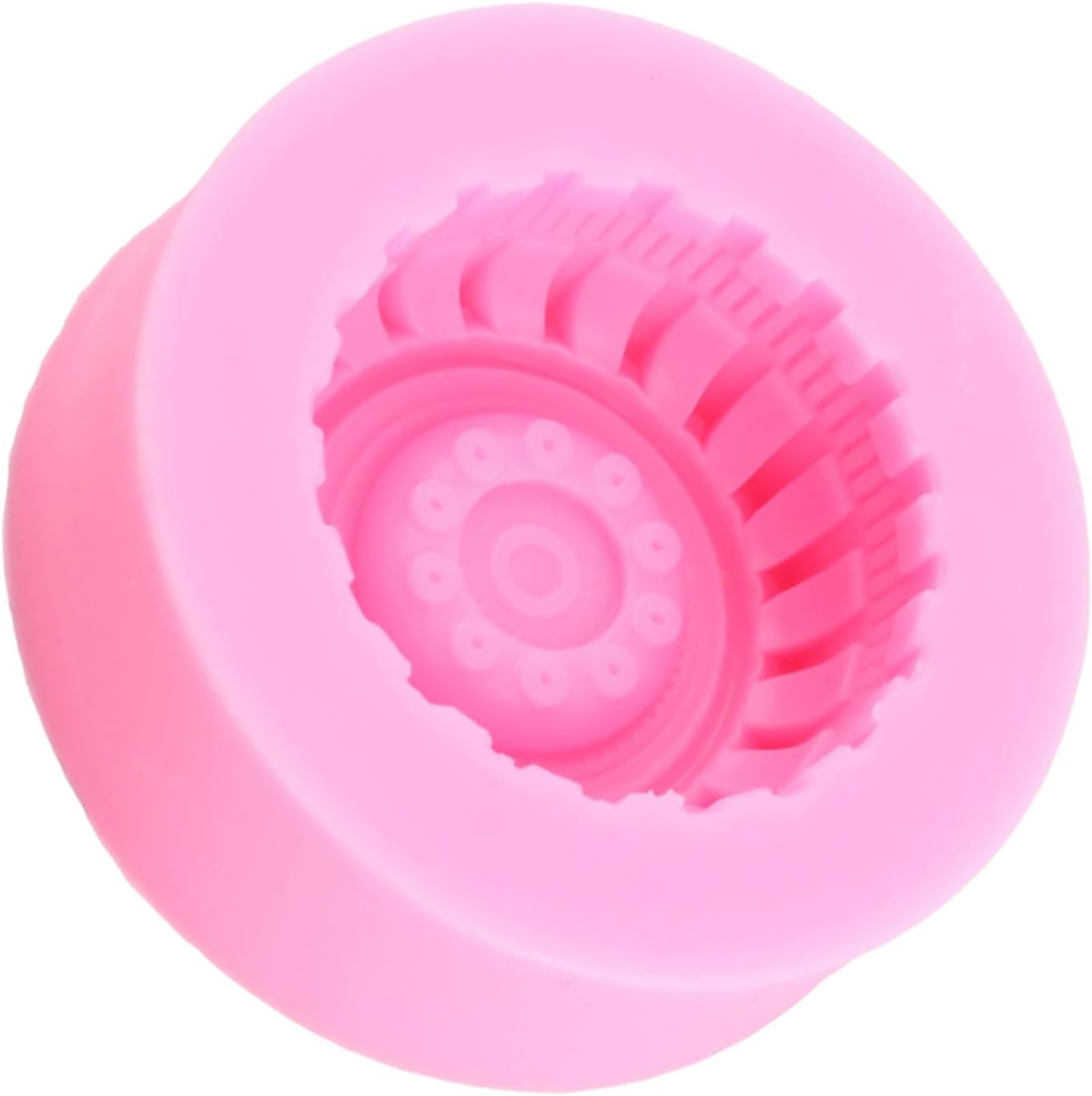 3D Tire Silicone Fondant Mold for Cake Decoration
