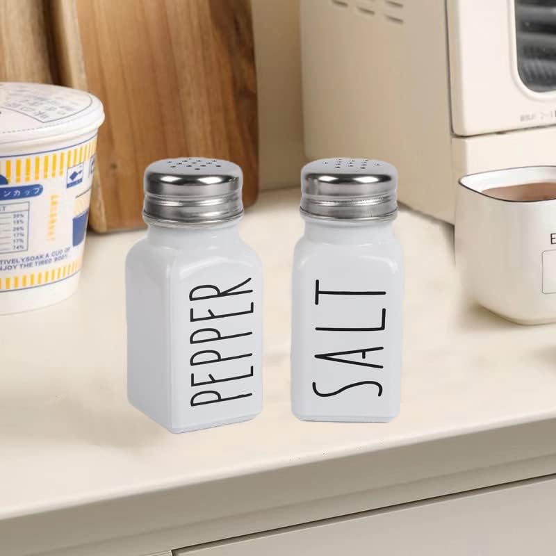 FIAHNG Farmhouse Salt Pepper Shakers Set 1