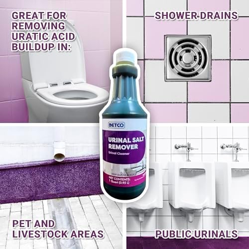 Detco Urinal Salt Remover Concentrate - 1 Quart
