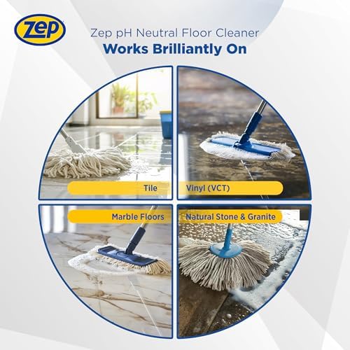 Zep Neutral pH Floor Cleaner 1 Gallon Concentrated