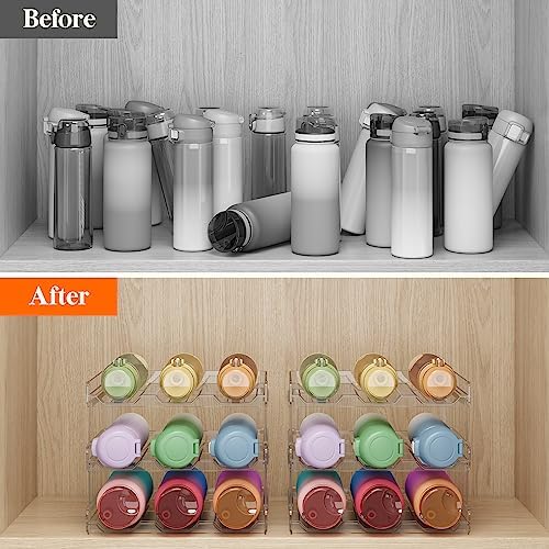 Lifewit Stackable Water Bottle Organizer 3Pack