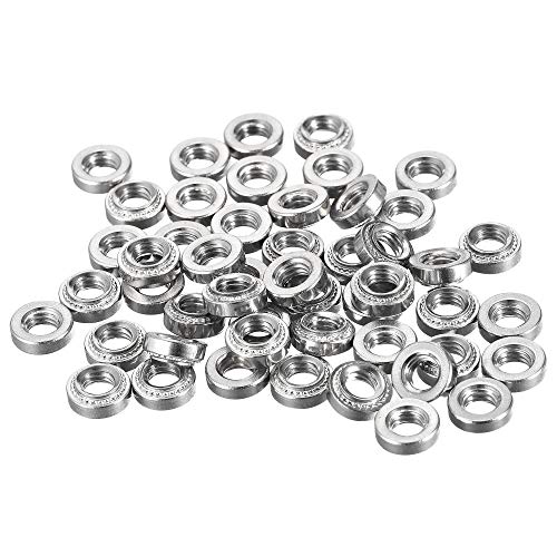 Uxcell Self-Clinching Nuts 10-32 x 014-Inch