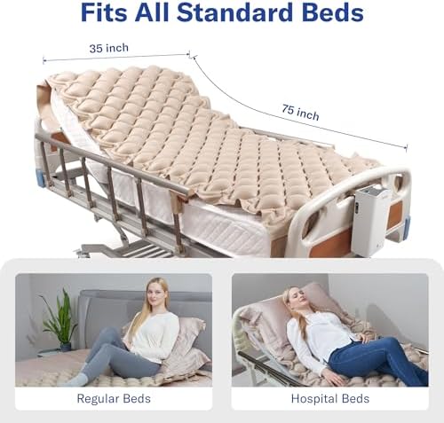 Alcedo Alternating Air Pressure Mattress Pad for Bed Sore Prevention 1