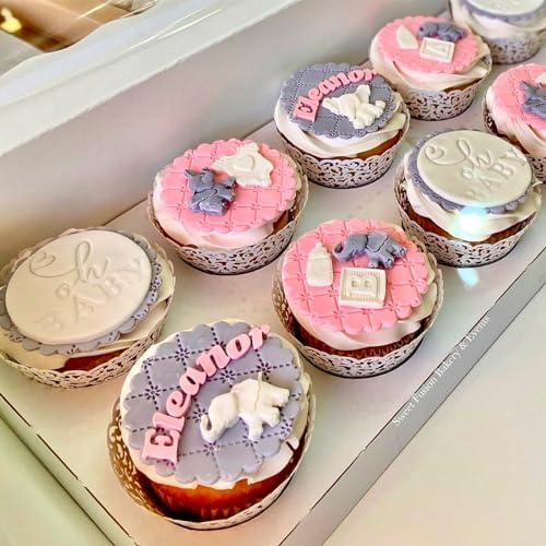 Elephant Silicone Chocolate Molds 2 Pcs for Cake Decorations