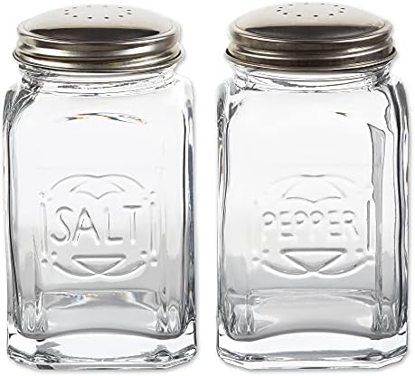 RSVP International Jumbo Retro Salt Pepper Shaker Set