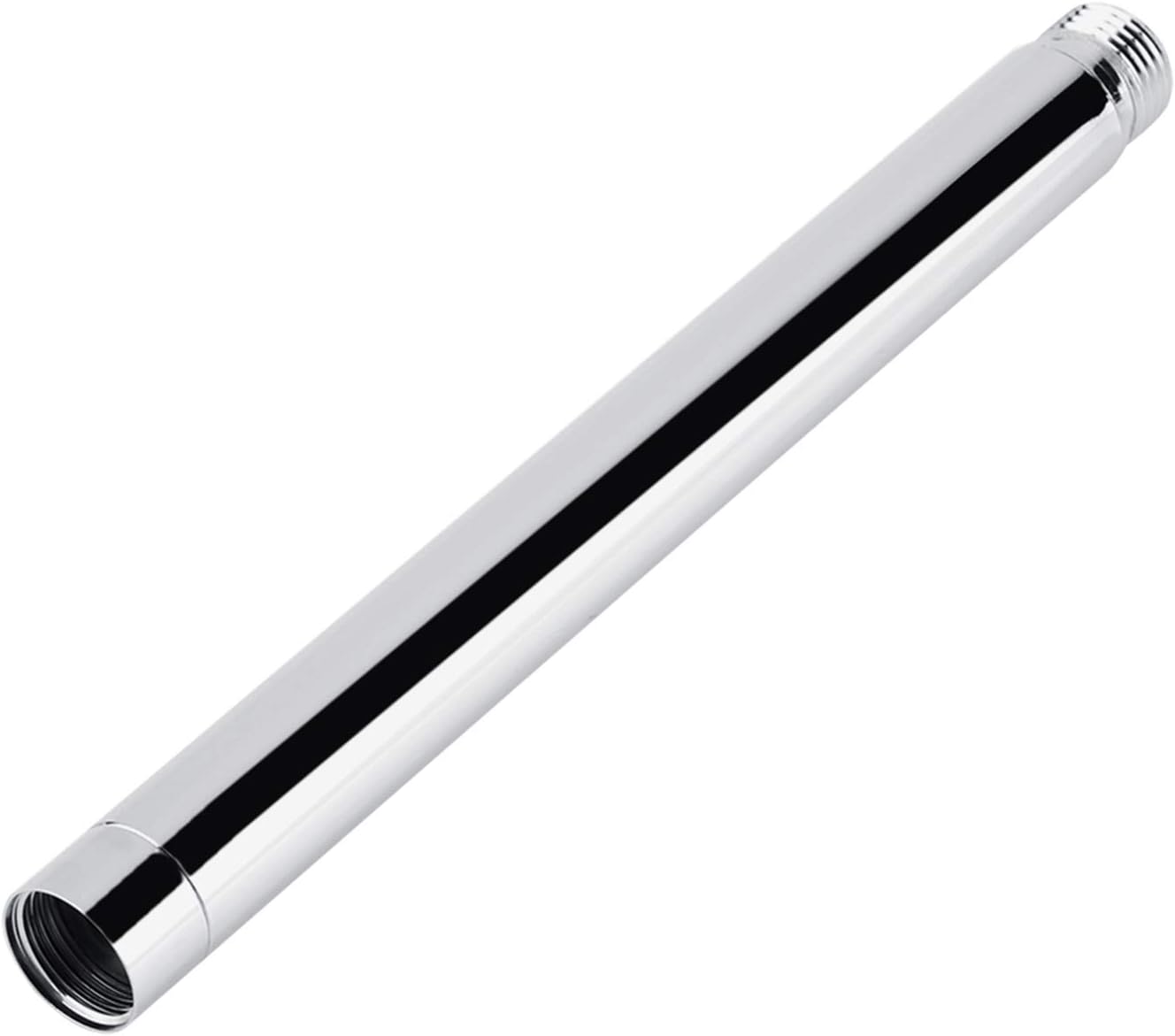 SALALIS 8 Inch Chrome Shower Arm Extension Pipe