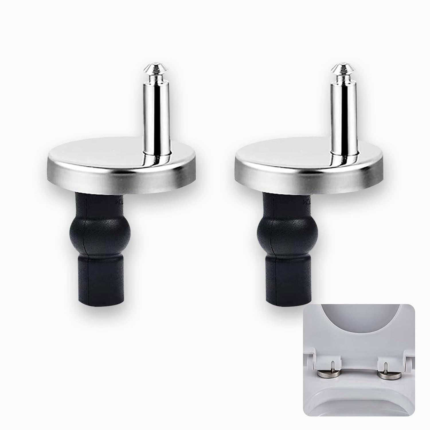 YAFIYGI Toilet Seat Bolts Replacement Kit 2Pcs