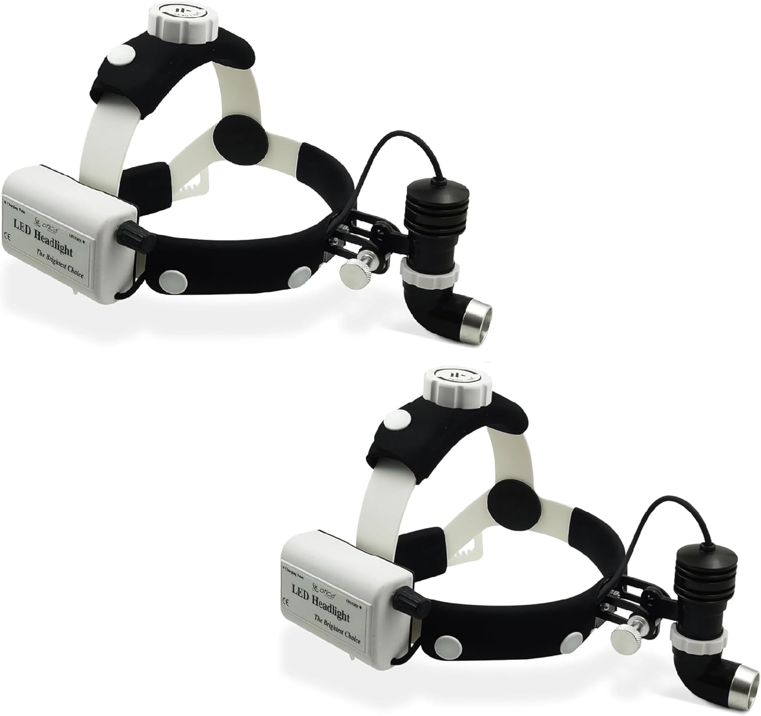 OTICA 10 Watt LED Headlight Pack of 2 for Surgery and Dentistry