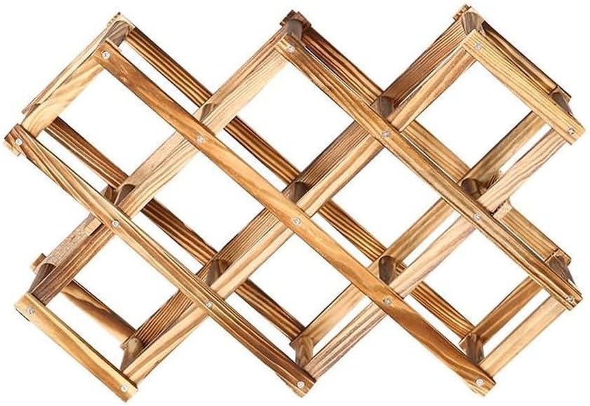 LoongZDD Foldable Wine Rack Organizer 1
