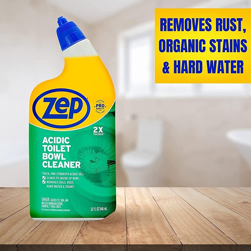 Zep Acidic Toilet Bowl Cleaner 32 Oz 1