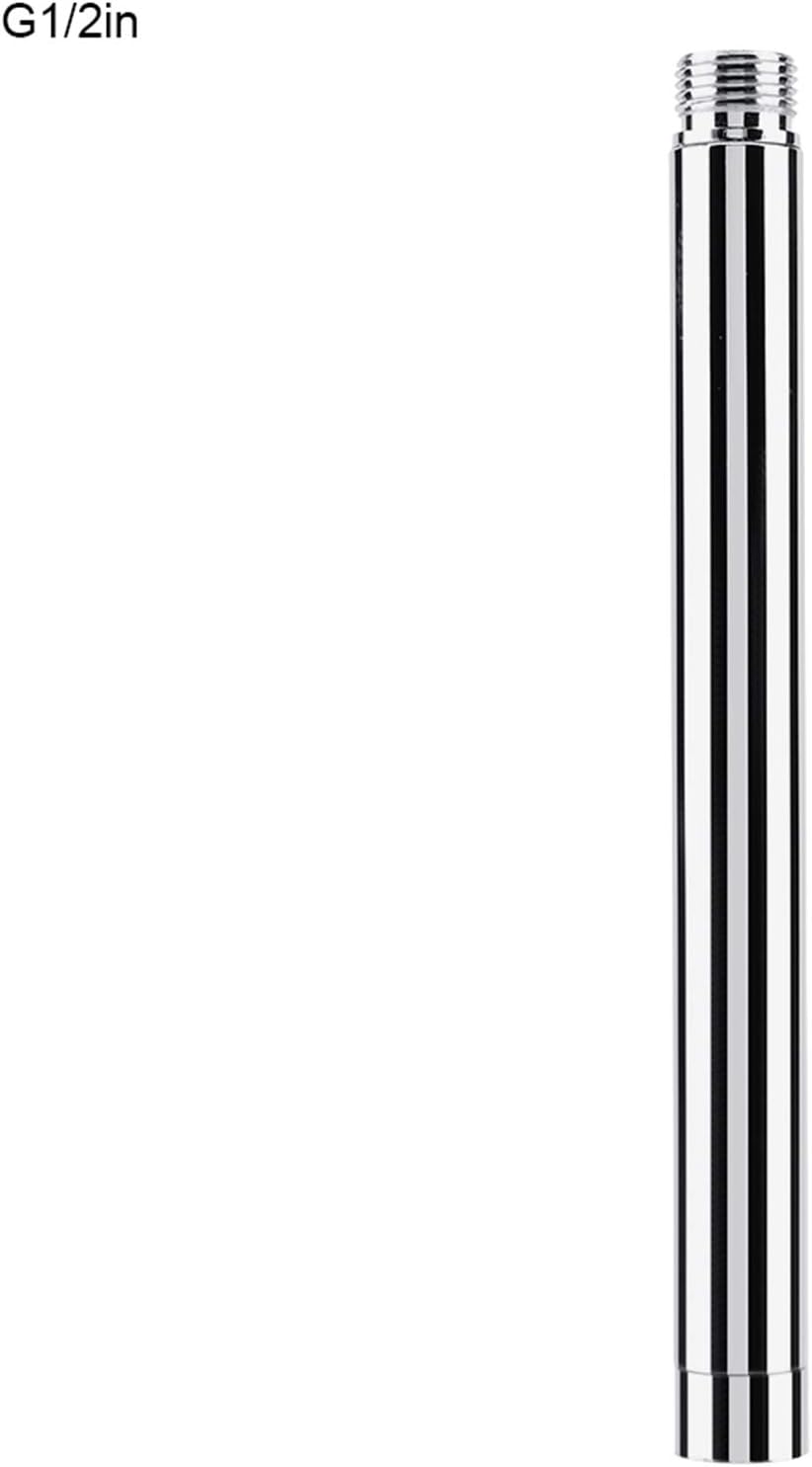 SALALIS 8 Inch Chrome Shower Arm Extension Pipe