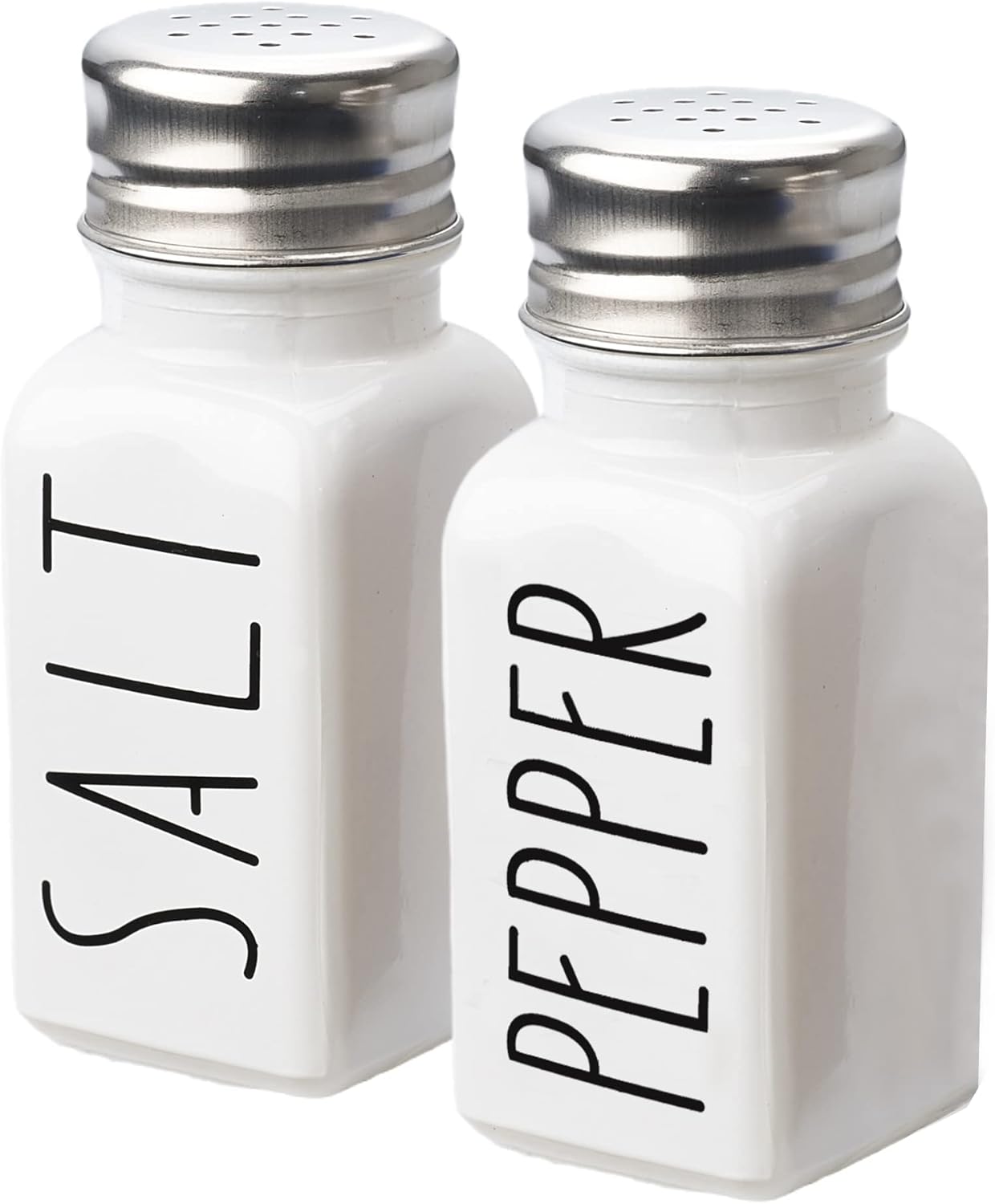 FIAHNG Farmhouse Salt Pepper Shakers Set 1