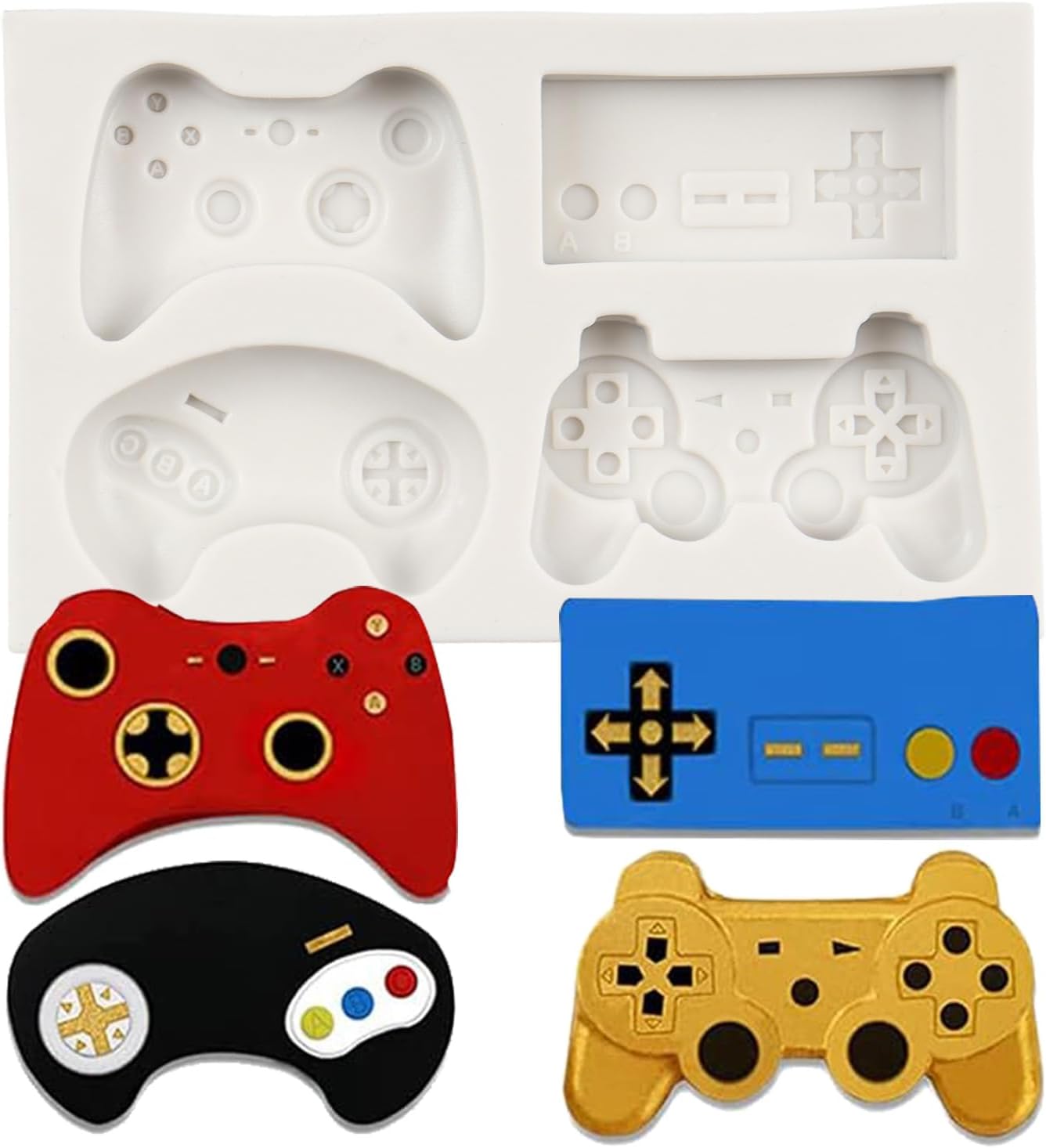 Game Controller Silicone Fondant Mold Set