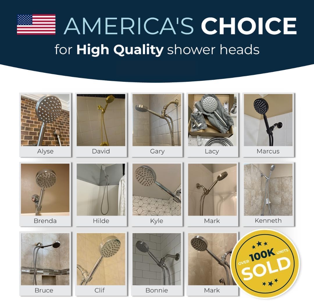 HammerHead Showers All Metal Handheld Shower Holder