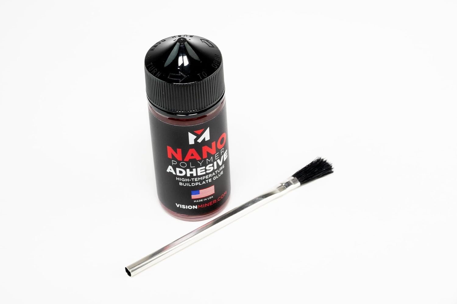 Vision Miner Nano Polymer Adhesive - 120ml for 3D Printing