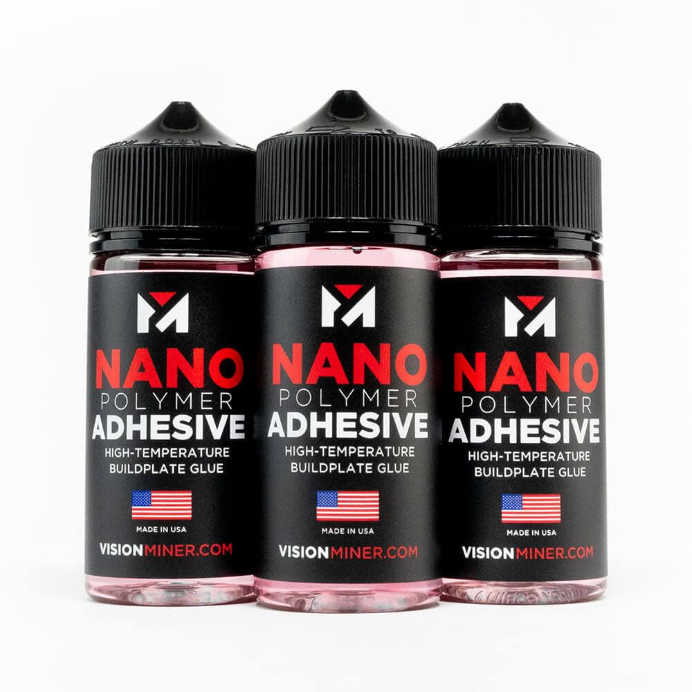 Vision Miner Nano Polymer Adhesive - 120ml for 3D Printing