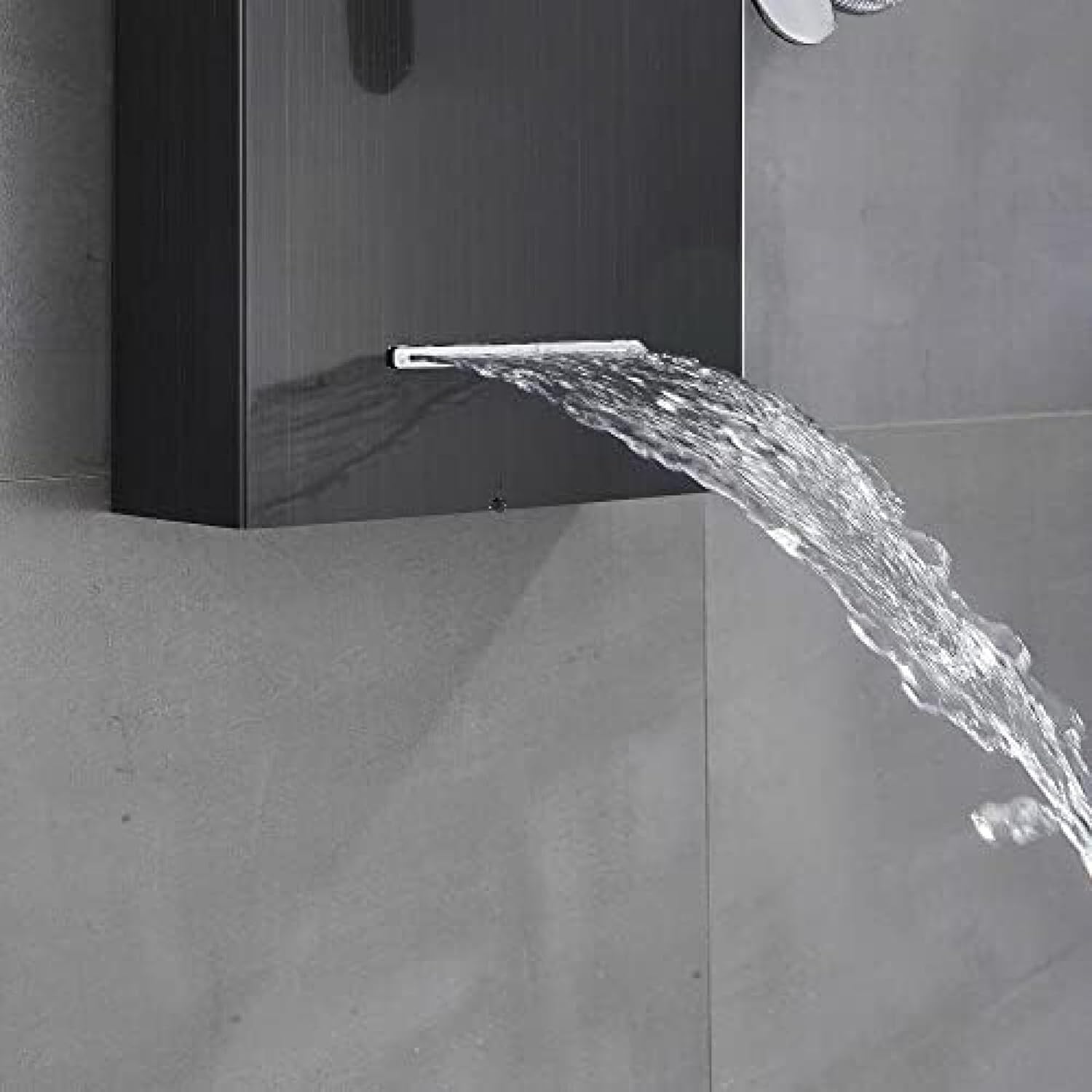 TECKI LED Light Shower Panel With Massager Jets and Body System