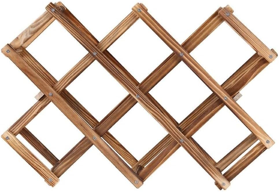 LoongZDD Foldable Wine Rack Organizer 1