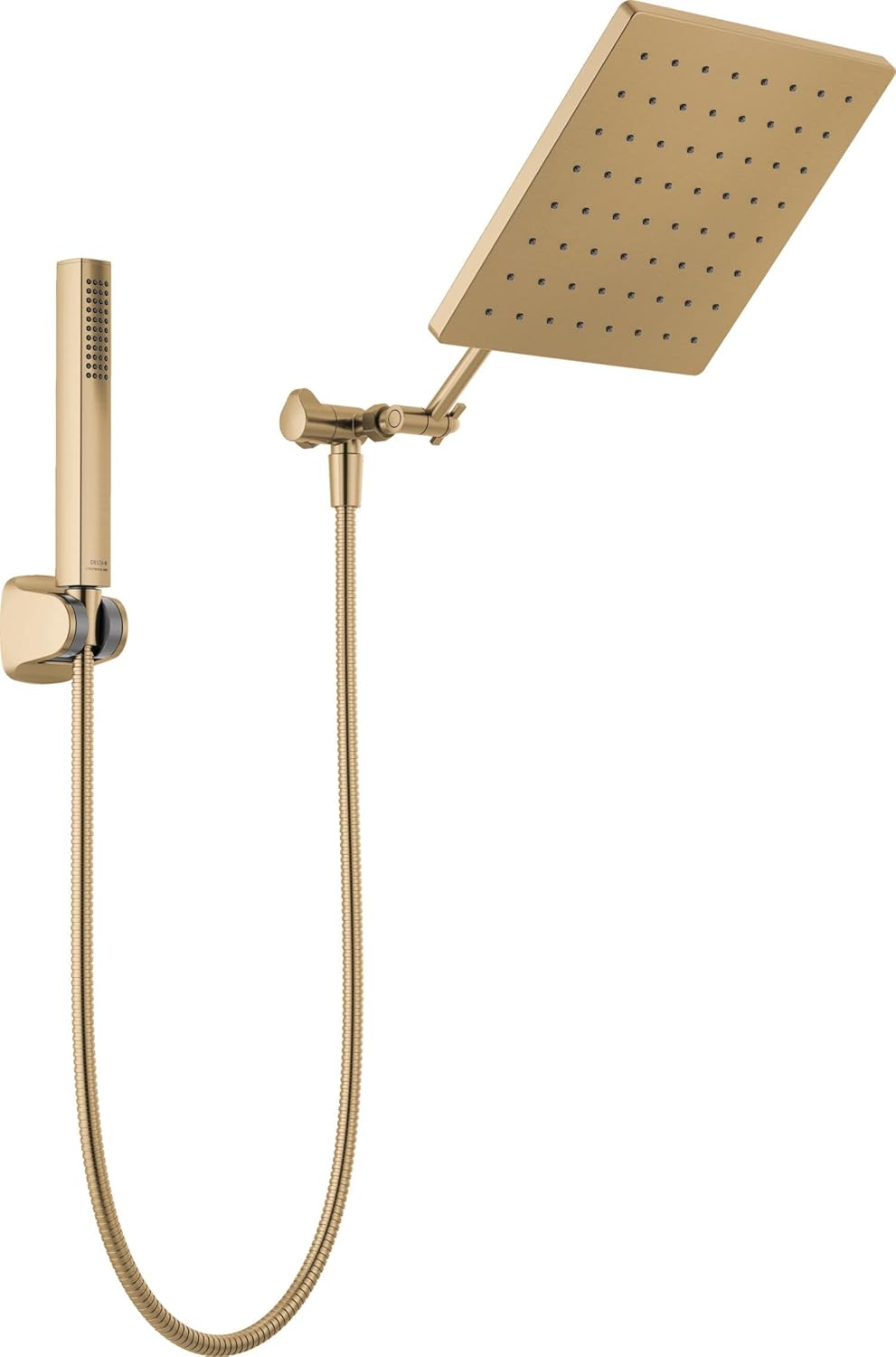 Delta 10-Inch Raincan Handheld Shower Combo - Champagne Bronze 75527-CZ