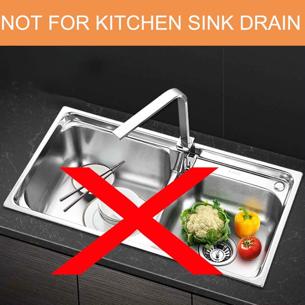2PCS Tub Drain Hair Catcher - 275 Inch Stainless Steel Strainer