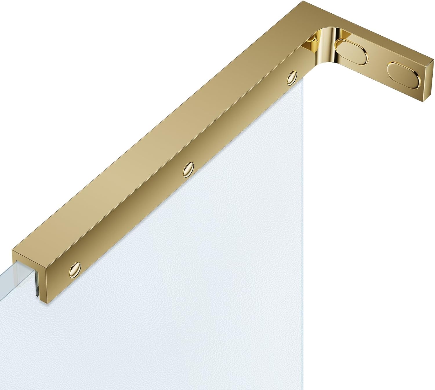 Heavy Duty Glass Clamp Support Bracket for Frameless Shower Doors