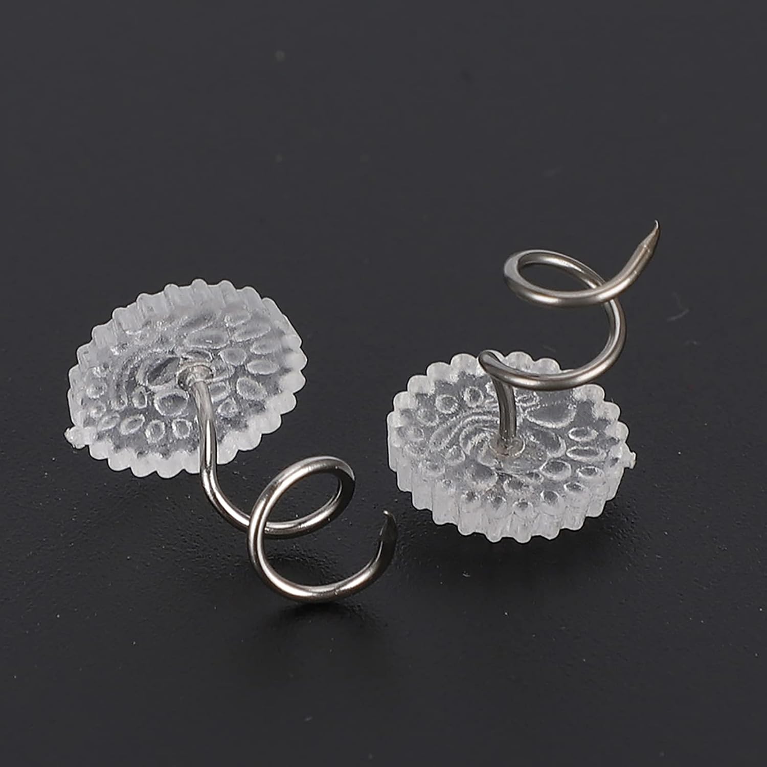 100 PCS Twist Pins with Clear Heads for Upholstery