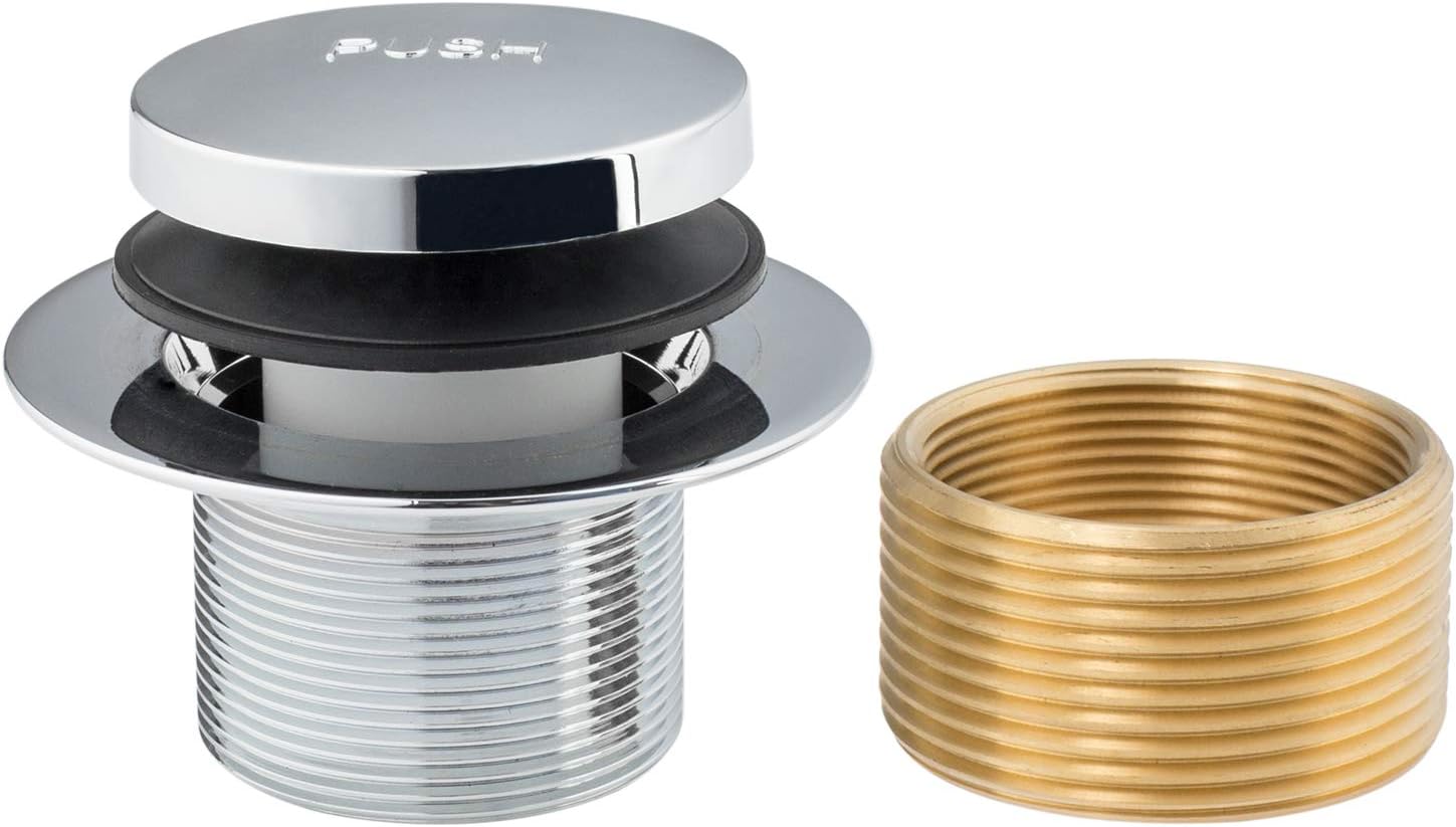 Artiwell Tip-Toe Tub Trim Set Chrome Plated