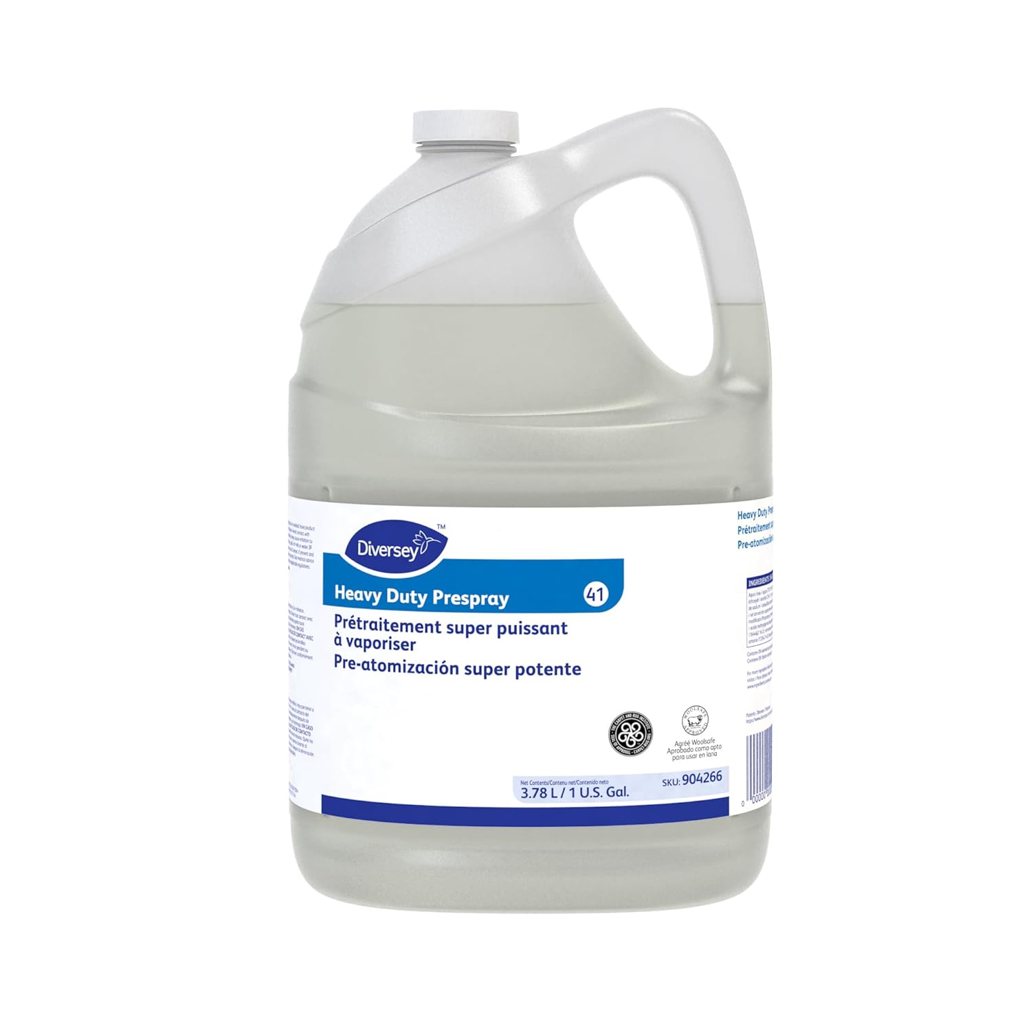 Diversey Carpet Cleanser Heavy-Duty Prespray 1 Gallon 4 Carton