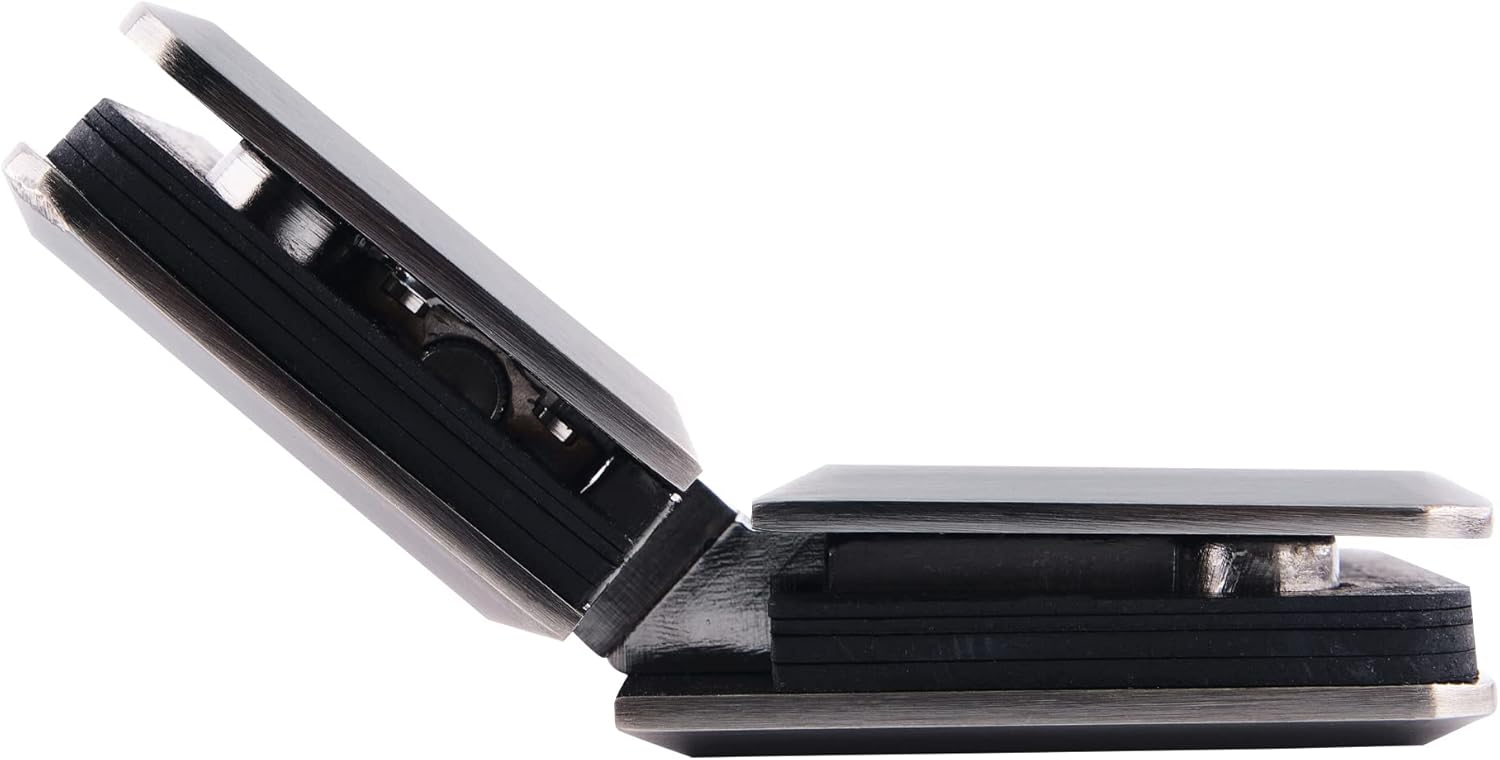 Brixwell Adjustable 135 Degree Glass to Glass Shower Door Hinge