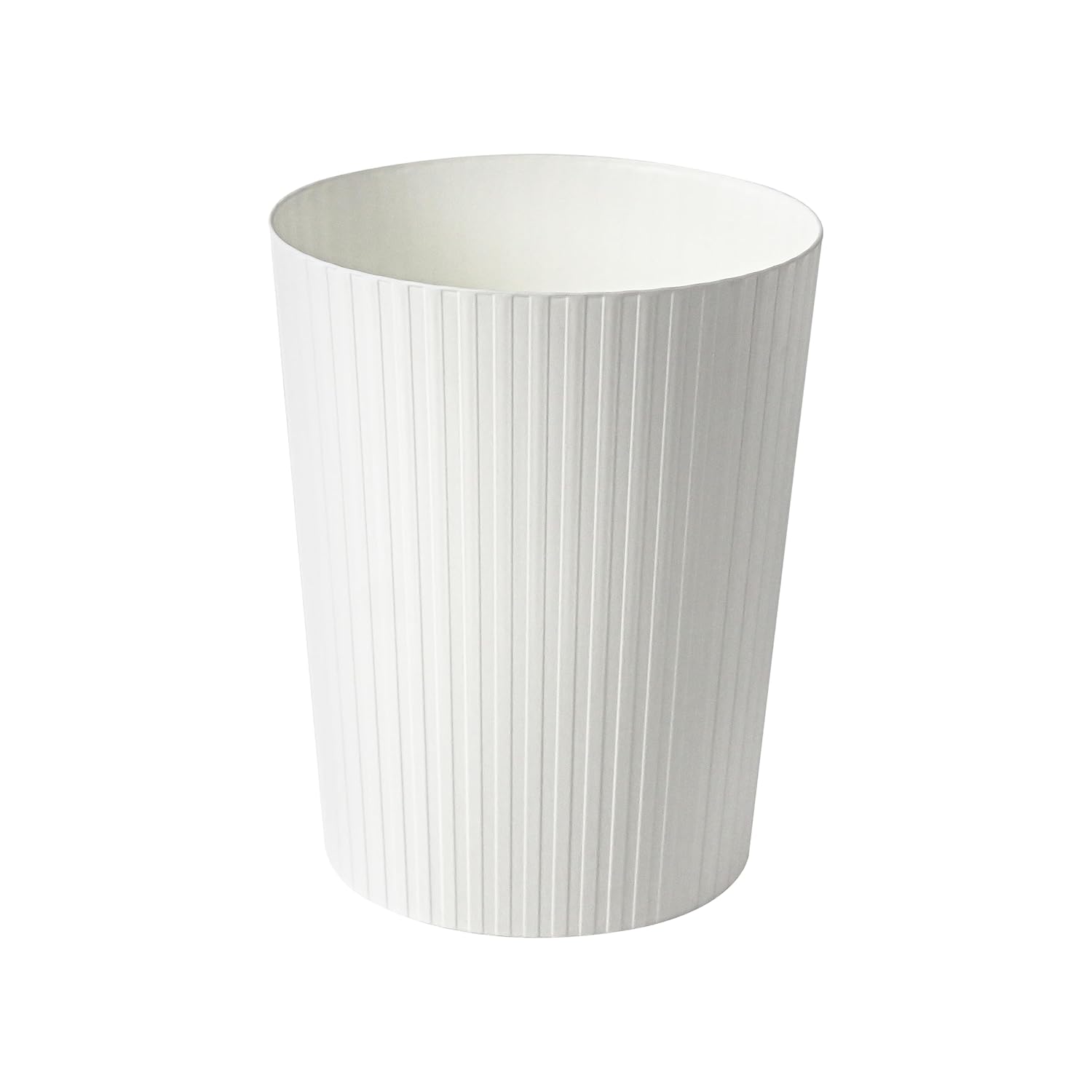 Soddeph 25 Gallon Trash Can with Durable Plastic Construction and Lidless Design