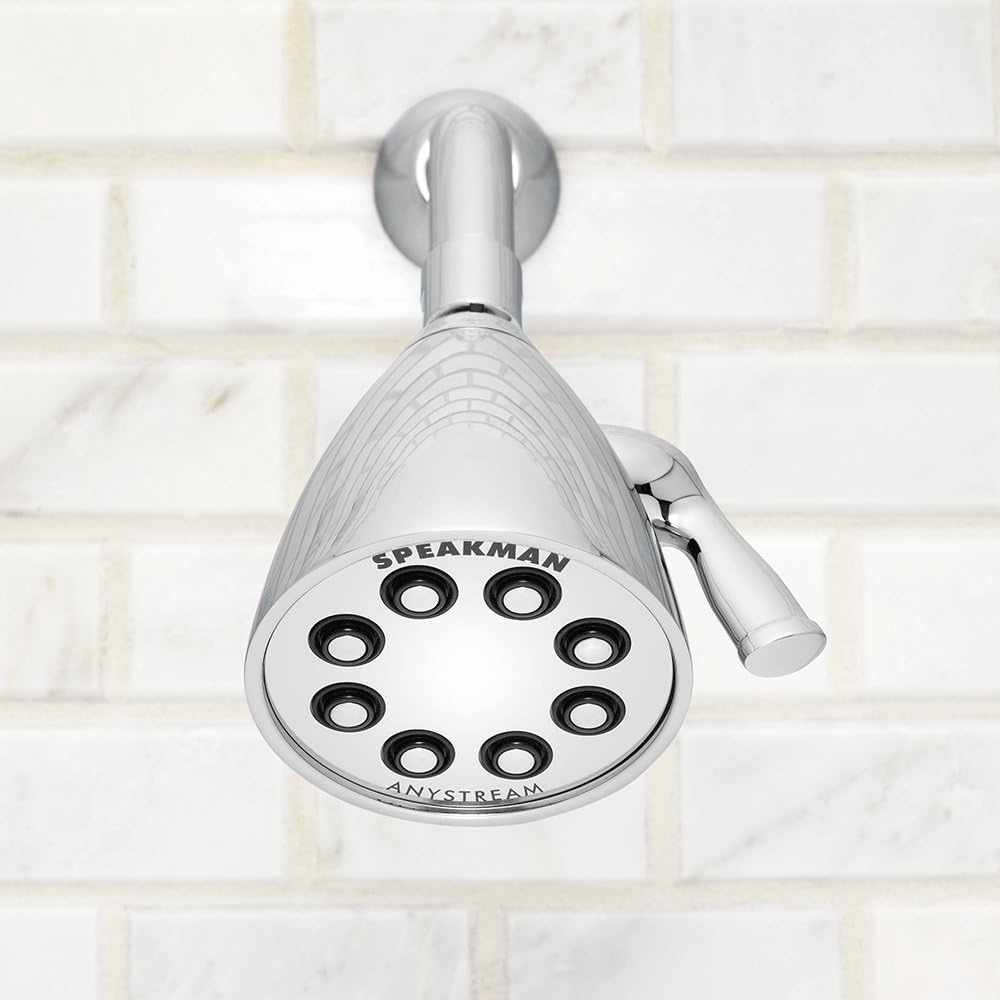 Speakman S-2251 Signature Icon Adjustable High Pressure Shower Head 1